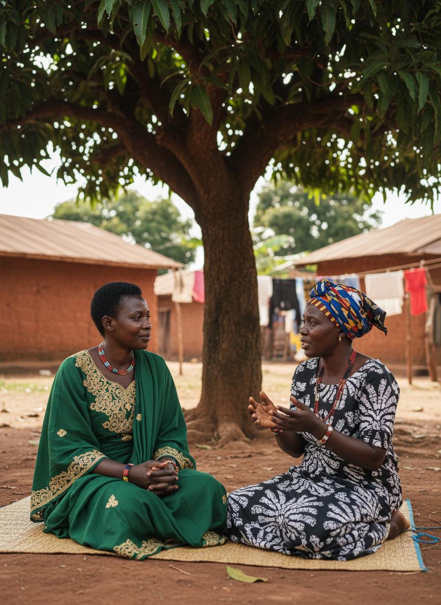 Women in conversation